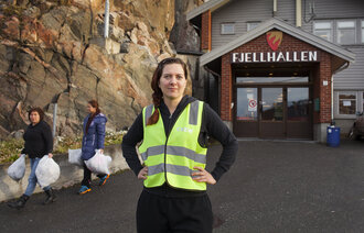 Bildet viser sykepleier Tine Renee Sætrevik