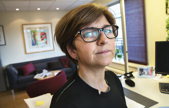 bildet viser NSF-leder Eli Gunhild By