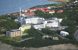 Flyfoto av Kirkenes sykehus