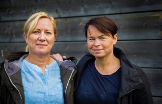 Bildet viser Solveig Ratchje Svengaard (til venstre) og Siri Lereim Storli.