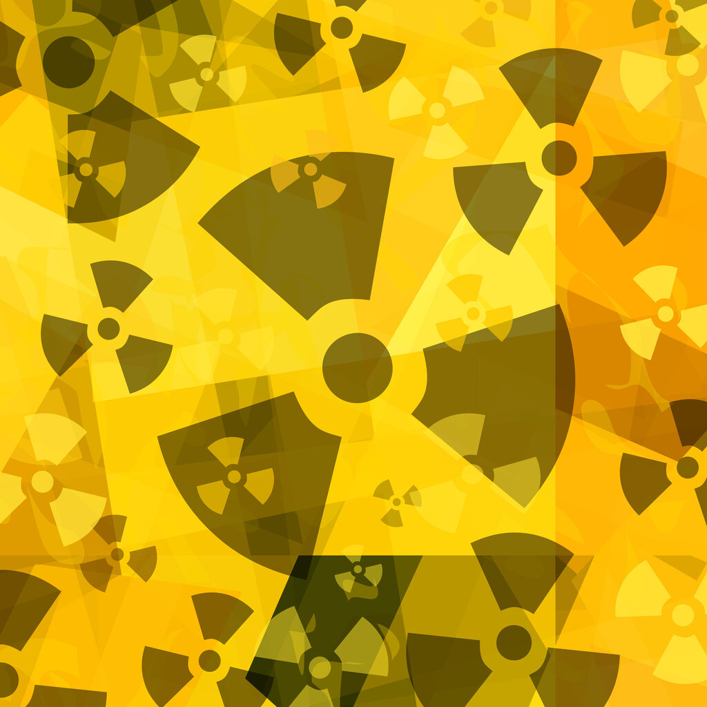 Illustrasjon av symbolet for atomkraft
