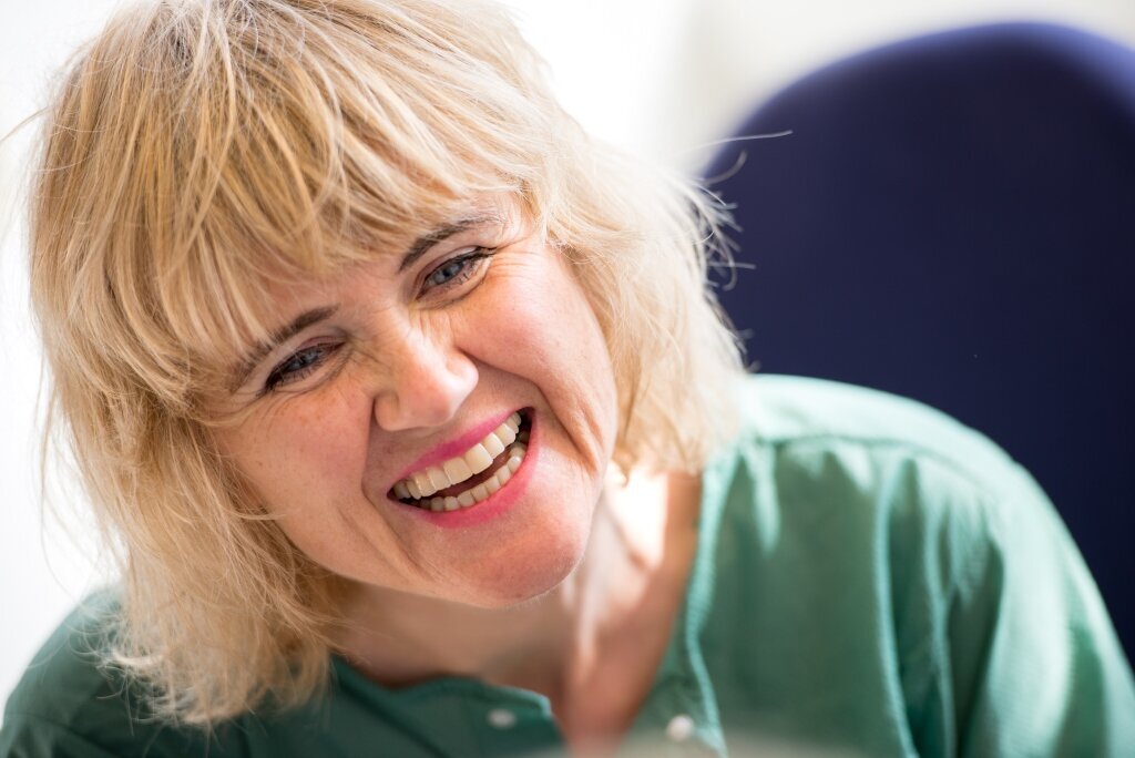 Kristi Furubotn, Stavanger universitetssjukehus Bildet viser Kristi Furubotn som ser blid ut.