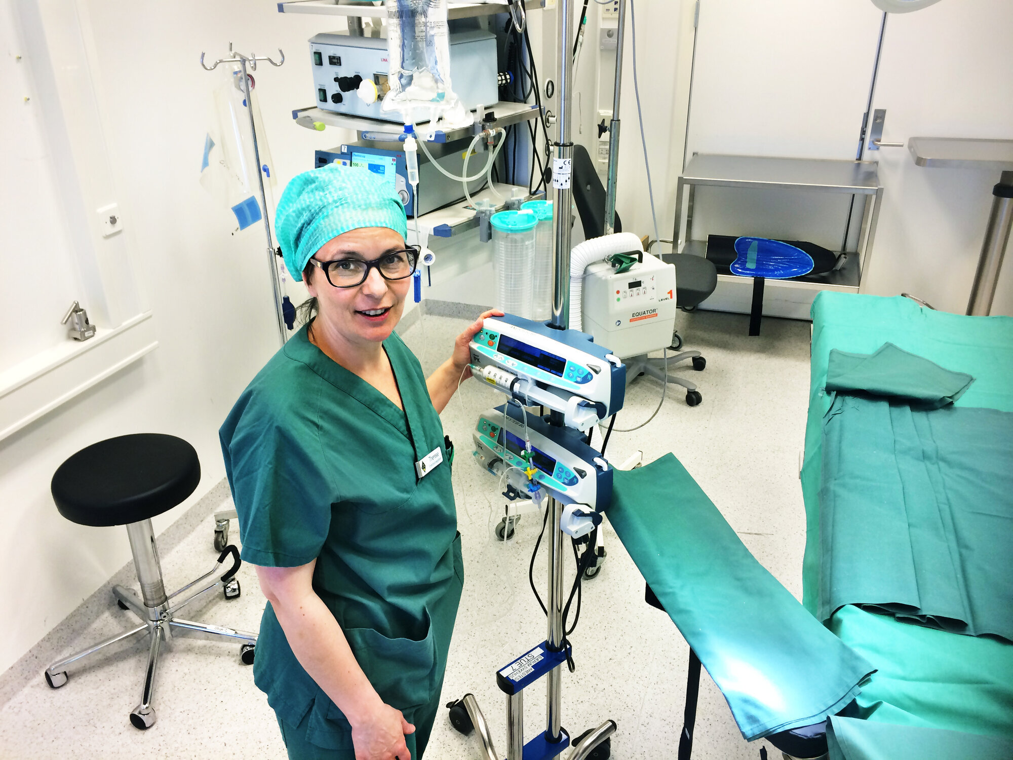 Therese Jenssen Finjarn, leder i Anestesisykepleiernes Landsgruppe av NSF Therese Jenssen Finjarn, leder i Anestesisykepleiernes Landsgruppe av NSF