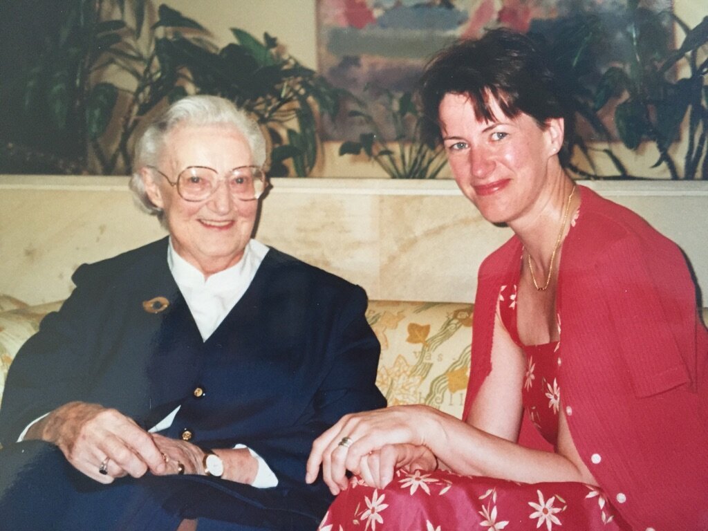 PÅ KONFERANSE: Professor Bettina Husebø møtte Saunders flere ganger, her på en konferanse på Kypros i 1997.