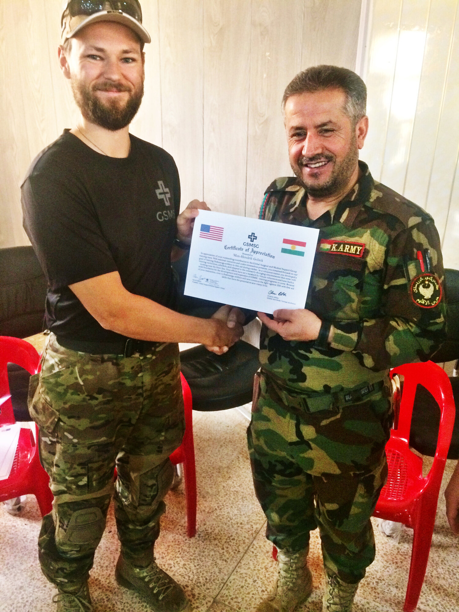 Max-Hendrik Wathne Gelink i Nord-Irak Max-Hendrik Wathne Gelink i Nord-Irak