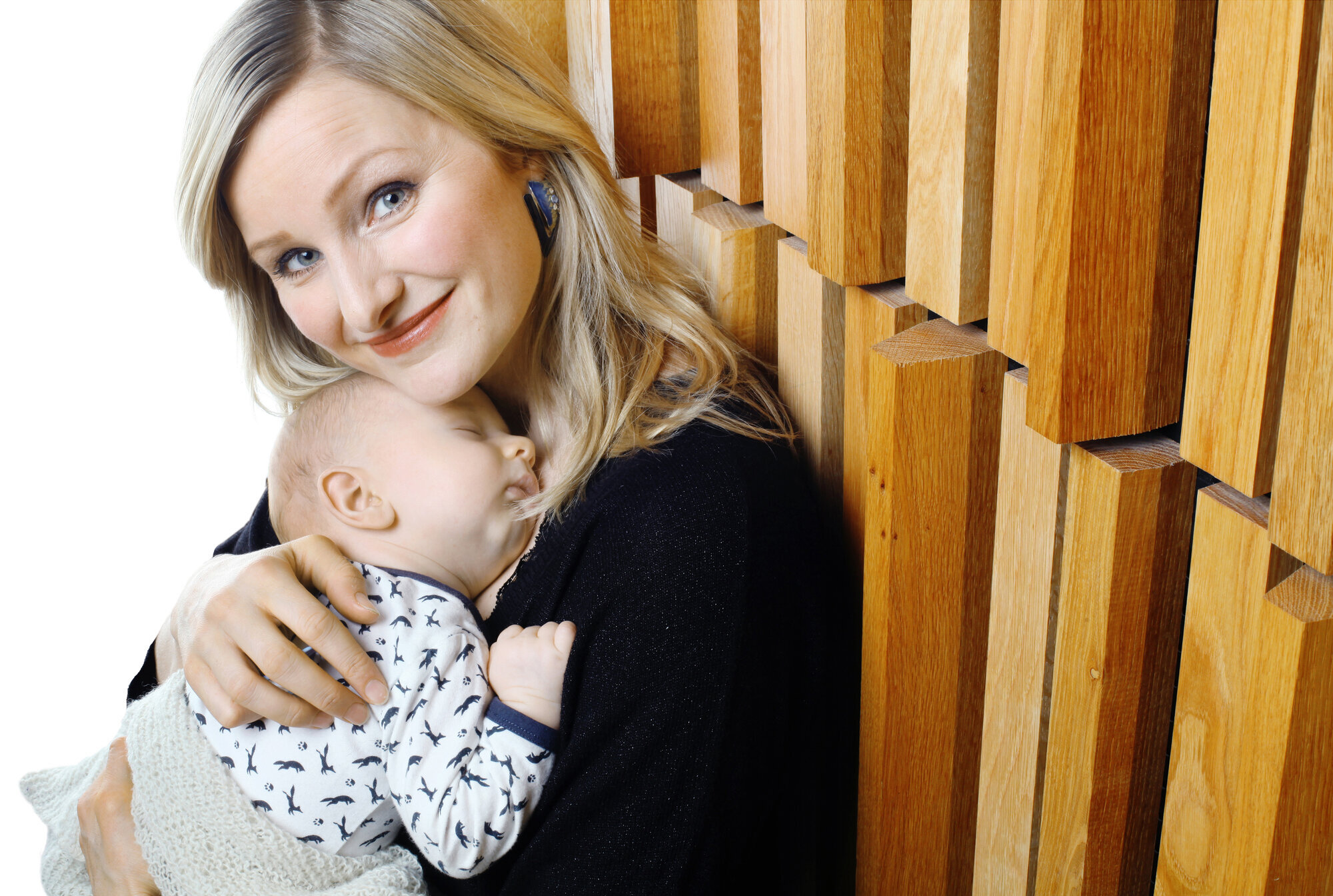 Inga Marthe Thorkildsen med sønn Inga Marthe Thorkildsen med sønn