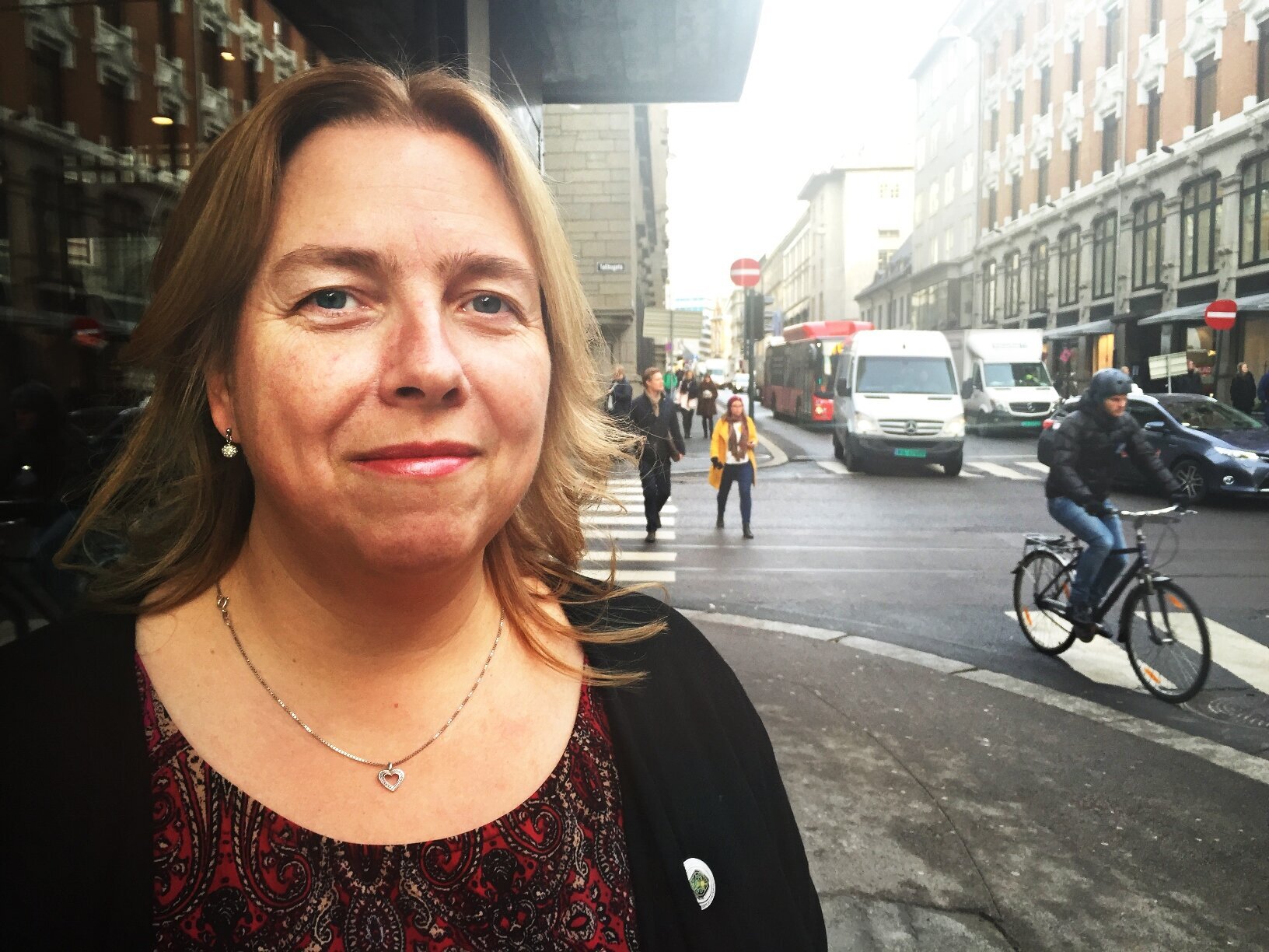 Line Orlund, fylkesleder i NSF Oslo Line Orlund, fylkesleder i NSF Oslo