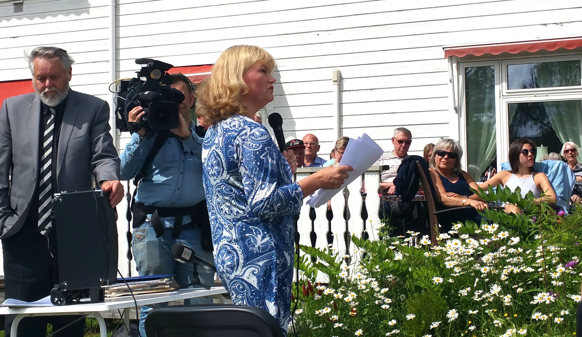 Eldrealliansens møte Bildet viser et møte arrangert av Eldrealliansen