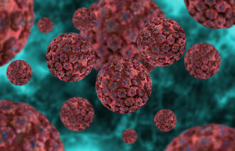 Bildet viser hpv-virus.