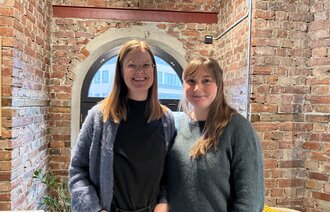 Maria Belland Olsen og Cecilie Hertzberg