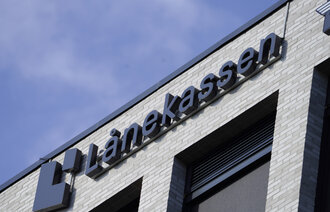 Bildet viser logo på Lånekassens bygg Bildet viser logo på Lånekassens bygg