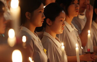 Sykepleierstudenter i Daegu Sykepleierstudenter i Daegu