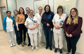 Bilde av sykepleiere fra Aukra