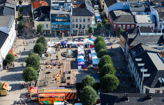 Bilde av Arendal sentrum