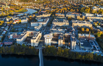 Bildet viser St. Olavs hospital i Trondheim.