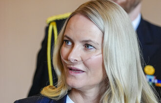 Bildet viser Mette Marit.