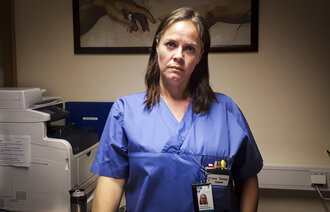 Bildet viser Lene Therese Mevik