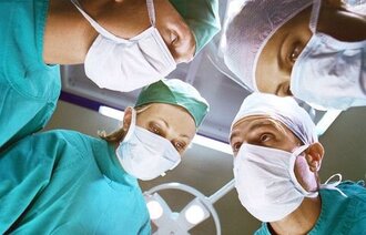 Bilde fra operasjonsstue Bilde fra operasjonsstue