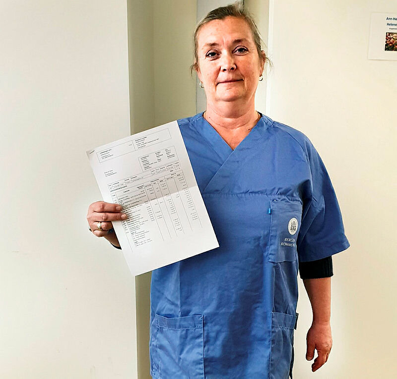 Karen Hoshovde Karen Hoshovde, hjemmesykepleier natt, Bergen kommune