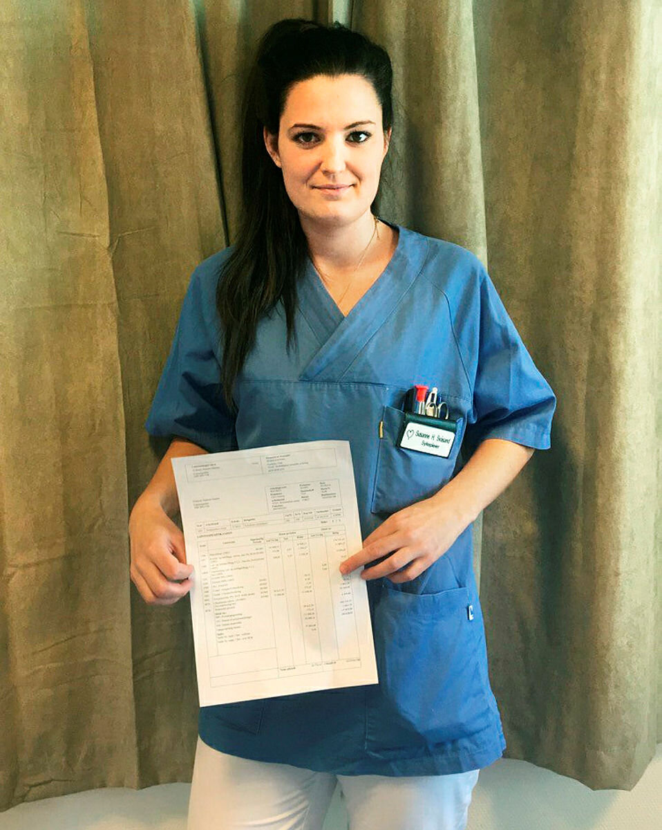 Susanne Hansen Svåsand Susanne Hansen Svåsand, sykepleier på Slettemarken sykehjem, Bergen kommune